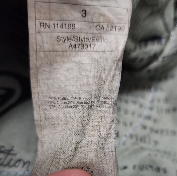 NWT Roxy Limited Edition Bamboo/ Cotton Low-rise Till Dawn Skinny Jeans size 3 - Picture 5 of 6